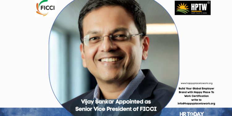 Vijay Sankar Appointed as Senior Vice President of FICCI