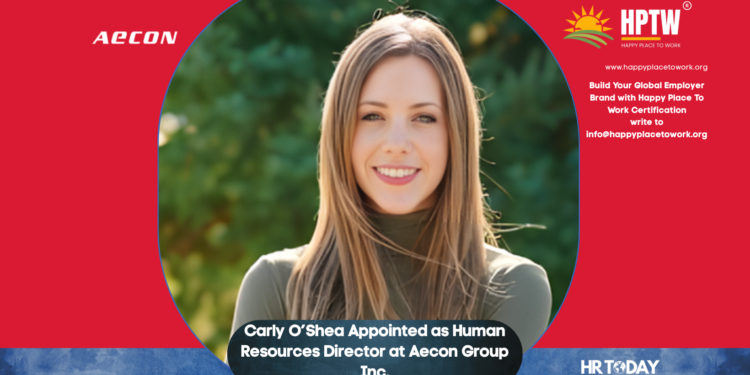 Carly O’Shea Appointed as Human Resources Director at Aecon Group Inc.