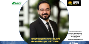 Tanuj Sukhija Promoted to Joint General Manager at RITES Ltd