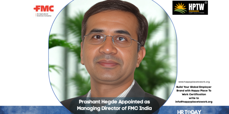 Prashant Hegde Appointed as Managing Director of FMC India