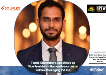 Tapas Chakrabarti Appointed as Vice President – Human Resources at Soliflex Packaging Pvt Ltd