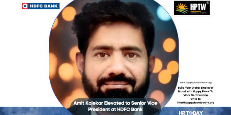 Amit Kalekar Elevated to Senior Vice President at HDFC Bank