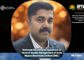 Ratheesh Raveendran Appointed as Head of Quality Management at India Nippon Electricals Limited (INEL)