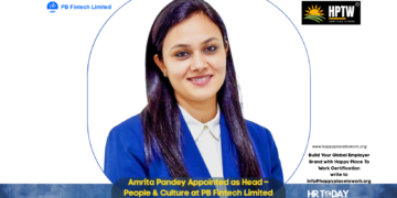 Amrita Pandey Appointed as Head – People & Culture at PB Fintech Limited