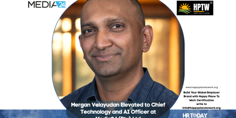 Mergan Velayudan Elevated to Chief Technology and AI Officer at Media24 (Pty) Ltd