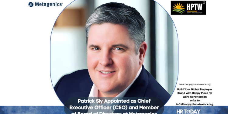 Patrick Sly Appointed as Chief Executive Officer (CEO) and Member of Board of Directors at Metagenics