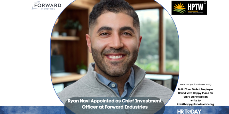 Ryan Navi Appointed as Chief Investment Officer at Forward Industries