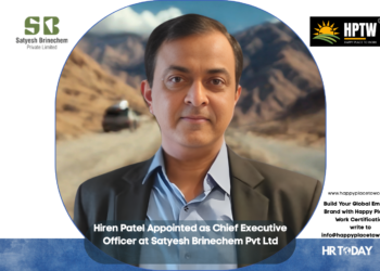 Hiren Patel Appointed as Chief Executive Officer at Satyesh Brinechem Pvt Ltd
