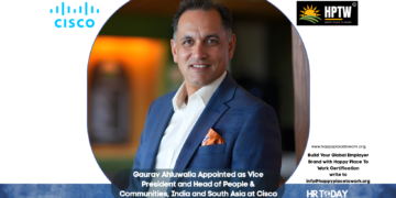 Gaurav Ahluwalia Appointed as Vice President and Head of People & Communities, India and South Asia at Cisco