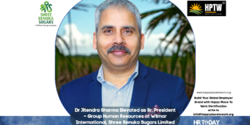 Dr Jitendra Sharma Elevated as Sr. President – Group Human Resources at Wilmar International, Shree Renuka Sugars Limited
