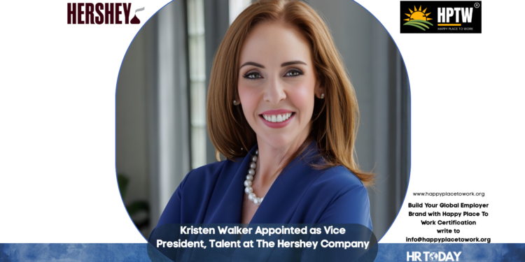 Kristen Walker Appointed as Vice President, Talent at The Hershey Company