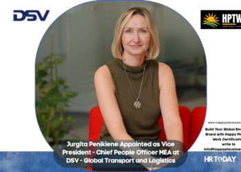 Jurgita Penikiene Appointed as Vice President - Chief People Officer MEA at DSV - Global Transport and Logistics