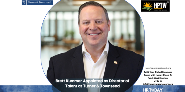 Brett Kummer Appointed as Director of Talent at Turner & Townsend