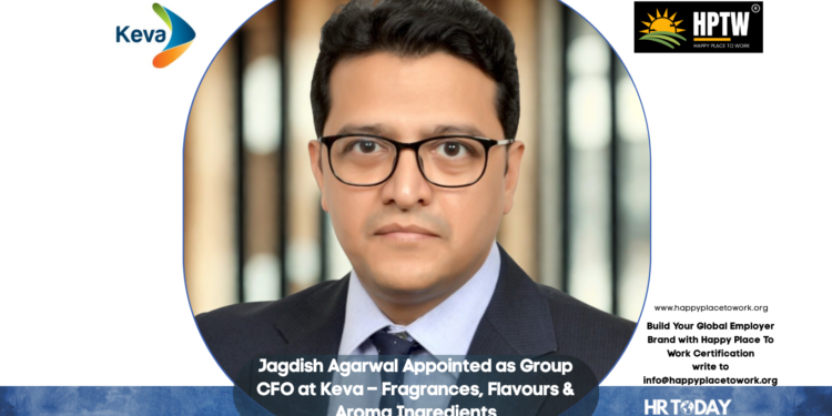 Jagdish Agarwal Appointed as Group CFO at Keva – Fragrances, Flavours & Aroma Ingredients