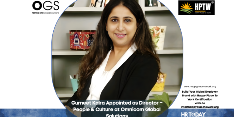Gurneet Kalra Appointed as Director – People & Culture at Omnicom Global Solutions
