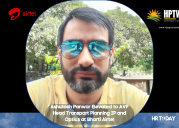 Ashutosh Panwar Elevated to AVP Head Transport Planning IP and Optics at Bharti Airtel