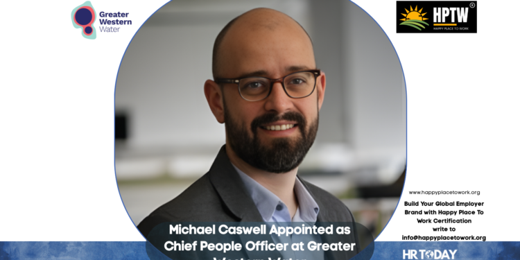 Michael Caswell Appointed as Chief People Officer at Greater Western Water