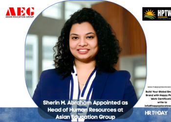 Sherin M. Abraham Appointed as Head of Human Resources at Asian Education Group