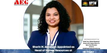 Sherin M. Abraham Appointed as Head of Human Resources at Asian Education Group