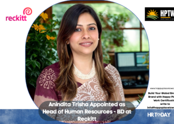 Anindita Trisha Appointed as Head of Human Resources - BD at Reckitt