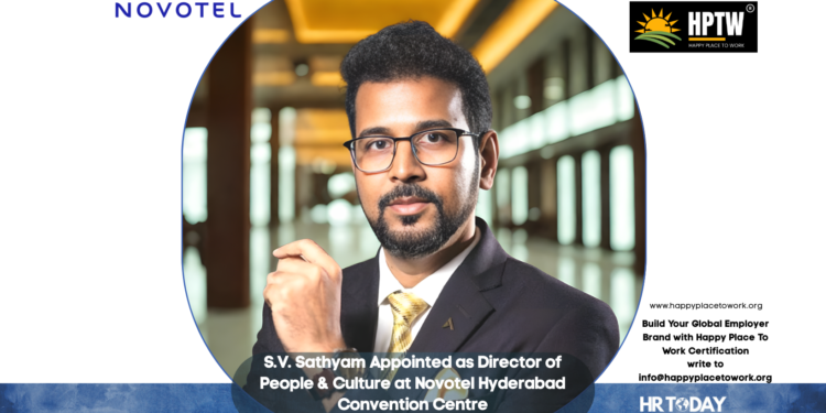 S.V. Sathyam Appointed as Director of People & Culture at Novotel Hyderabad Convention Centre