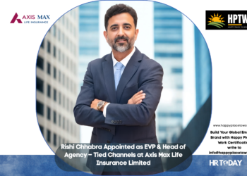Rishi Chhabra Appointed as EVP & Head of Agency – Tied Channels at Axis Max Life Insurance Limited