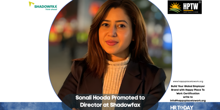 Sonali Hooda Promoted to Director at Shadowfax