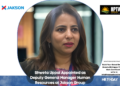 Shweta Uppal Appointed as Deputy General Manager Human Resources at Jakson Group