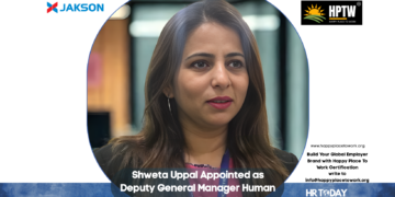Shweta Uppal Appointed as Deputy General Manager Human Resources at Jakson Group