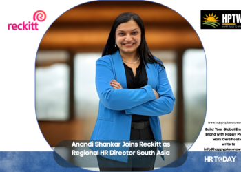 Anandi Shankar Joins Reckitt as Regional HR Director South Asia