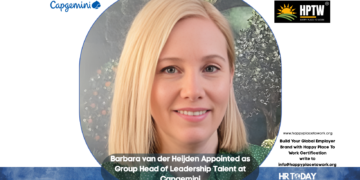 Barbara van der Heijden Appointed as Group Head of Leadership Talent at Capgemini