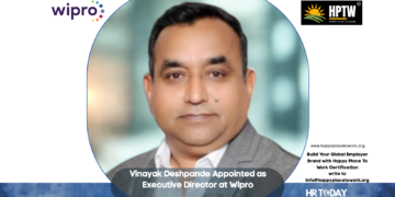 Vinayak Deshpande Appointed as Executive Director at Wipro