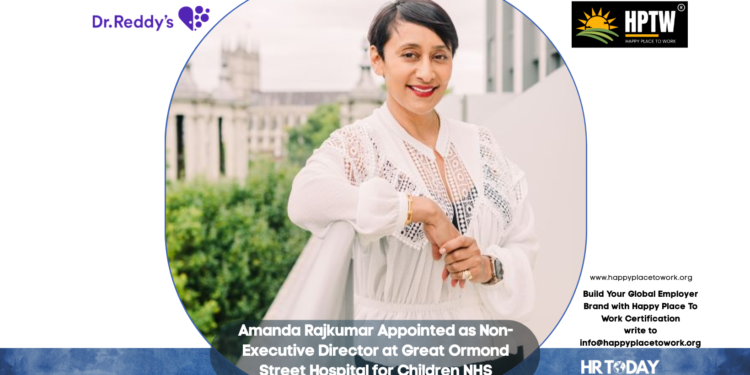 Amanda Rajkumar Appointed as Non-Executive Director at Great Ormond Street Hospital for Children NHS Foundation Trust