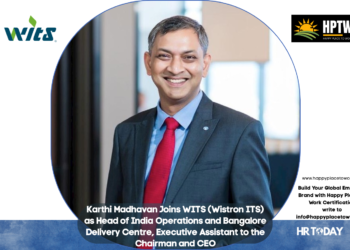 Karthi Madhavan Joins WITS (Wistron ITS) as Head of India Operations and Bangalore Delivery Centre, Executive Assistant to the Chairman and CEO