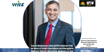 Karthi Madhavan Joins WITS (Wistron ITS) as Head of India Operations and Bangalore Delivery Centre, Executive Assistant to the Chairman and CEO