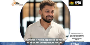 Abhishek P Mehta Appointed as Head of HR at JNP Infrastructure Pvt. Ltd.