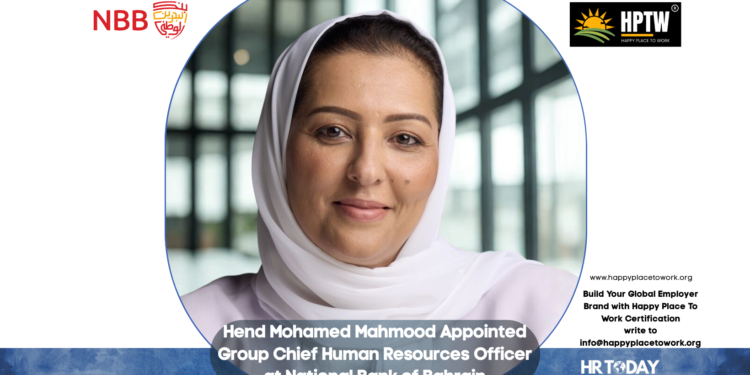 Hend Mohamed Mahmood Appointed Group Chief Human Resources Officer at National Bank of Bahrain