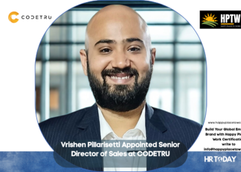 Vrishen Pillarisetti Appointed Senior Director of Sales at CODETRU