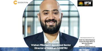 Vrishen Pillarisetti Appointed Senior Director of Sales at CODETRU