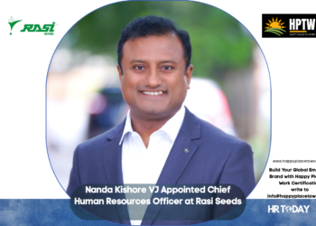 Nanda Kishore VJ Appointed Chief Human Resources Officer at Rasi Seeds