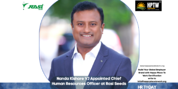 Nanda Kishore VJ Appointed Chief Human Resources Officer at Rasi Seeds