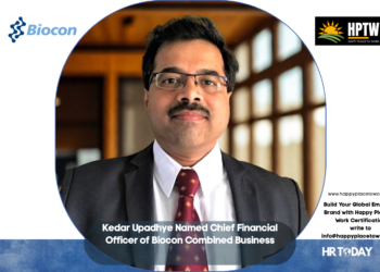 Kedar Upadhye Named Chief Financial Officer of Biocon Combined Business