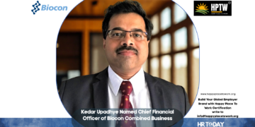 Kedar Upadhye Named Chief Financial Officer of Biocon Combined Business
