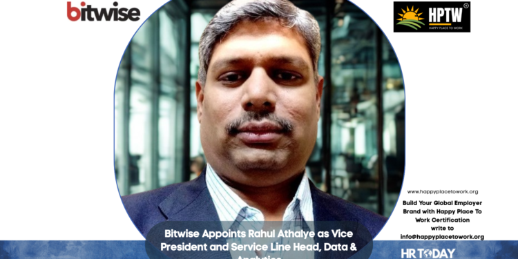 Bitwise Appoints Rahul Athalye as Vice President and Service Line Head, Data & Analytics