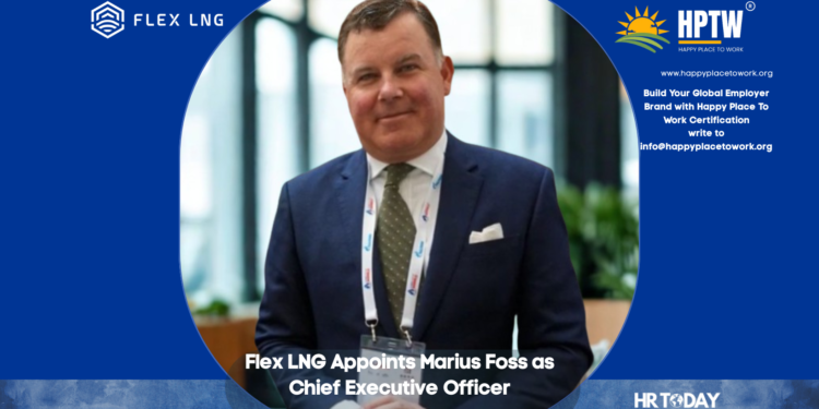 Flex LNG Appoints Marius Foss as Chief Executive Officer