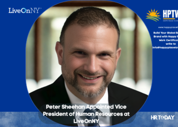 Peter Sheehan Appointed Vice President of Human Resources at LiveOnNY