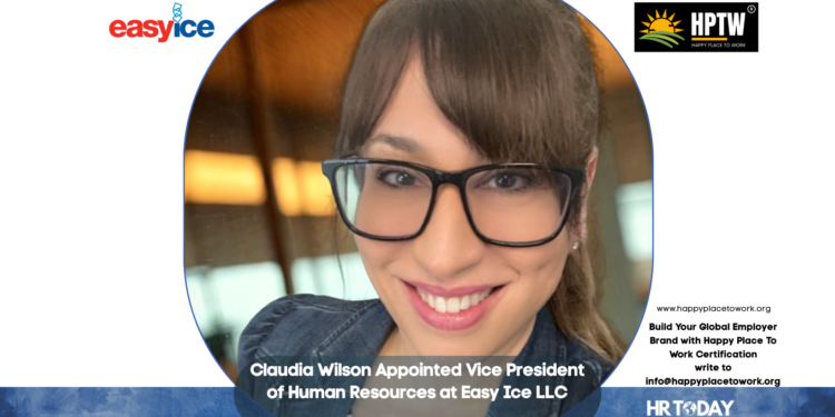 Claudia Wilson Appointed Vice President of Human Resources at Easy Ice LLC