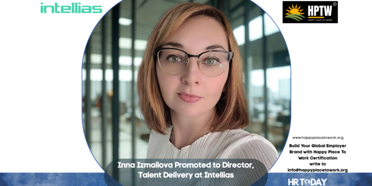 Inna Izmailova Promoted to Director, Talent Delivery at Intellias