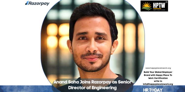 Anand Saha Joins Razorpay as Senior Director of Engineering