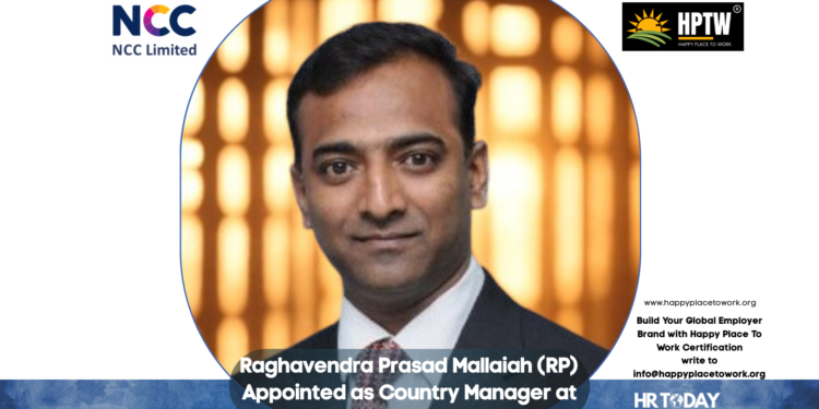 Raghavendra Prasad Mallaiah (RP) Appointed as Country Manager at FirstKem